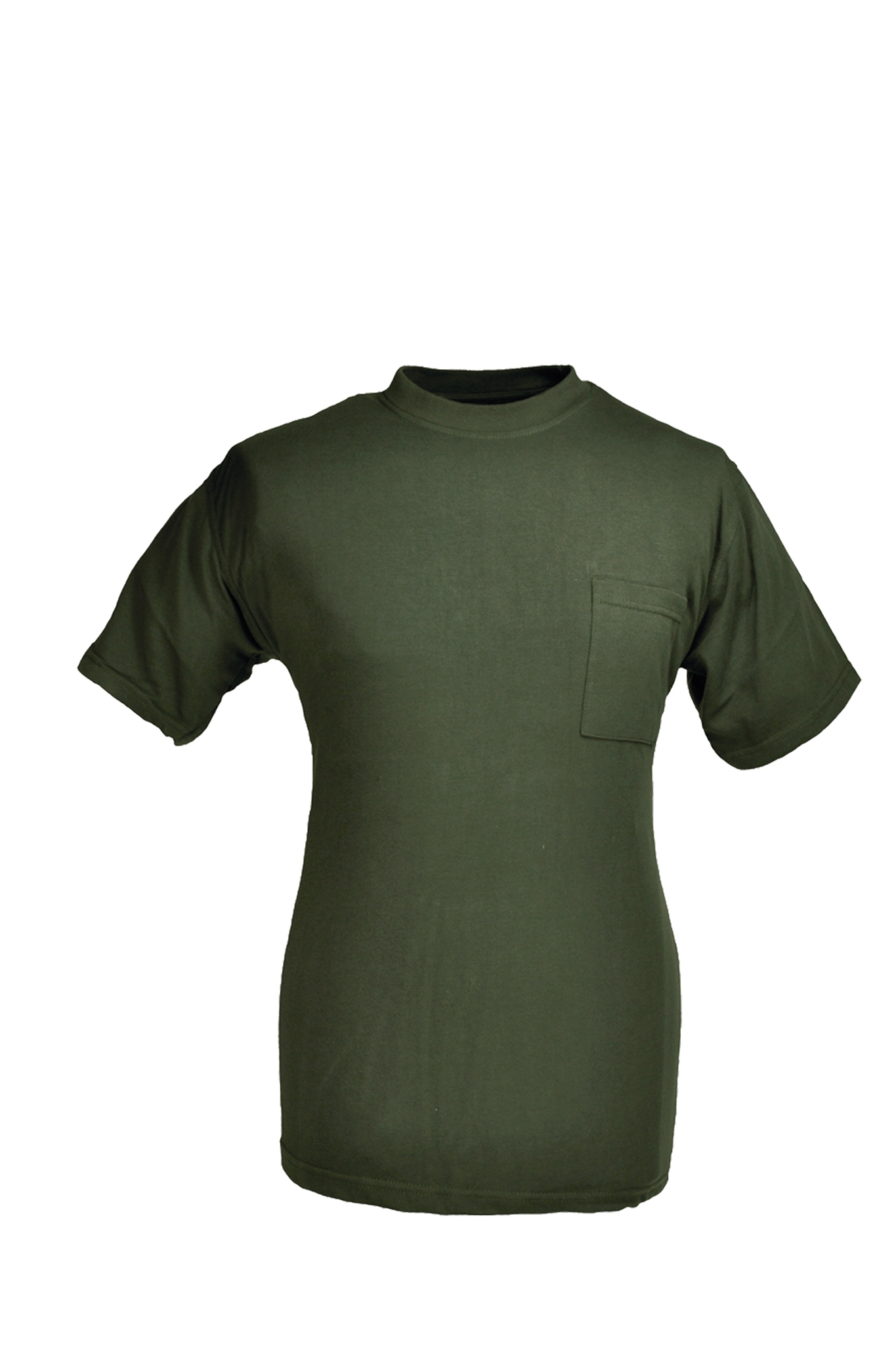 Rundhals T-Shirt oliv Gr.S 10227843