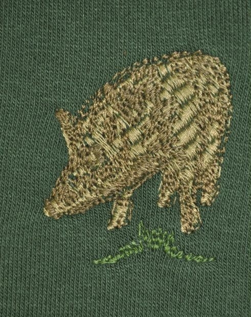 Sweatshirt Wildschwein Gr.5XL oliv