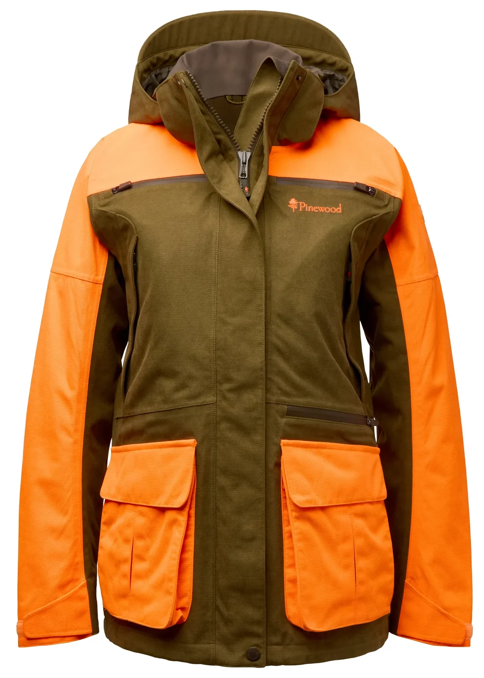 Pinewood Damenj Expert Furudal olive/orange