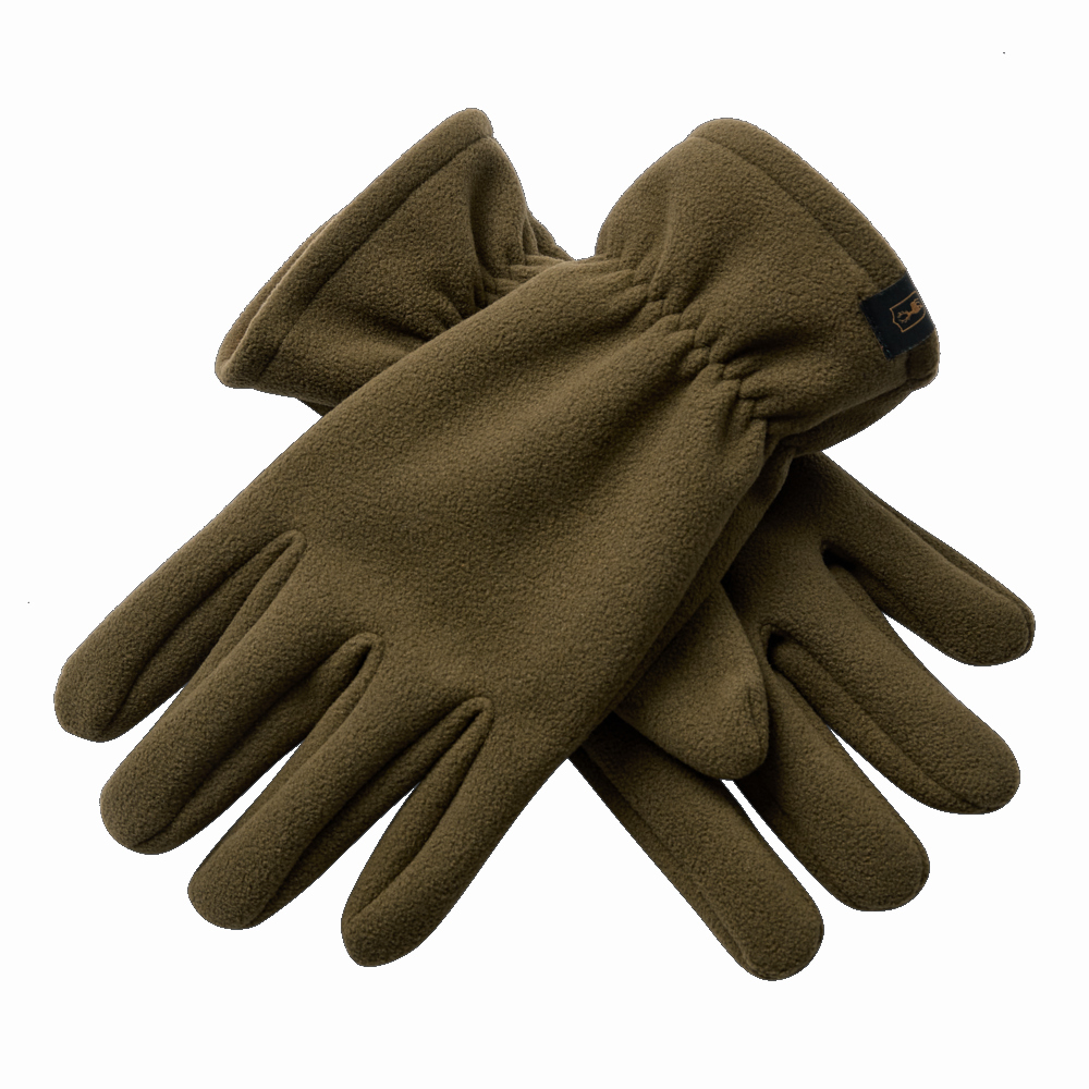 Deerhunter Fleece Handschuhe tarmac green