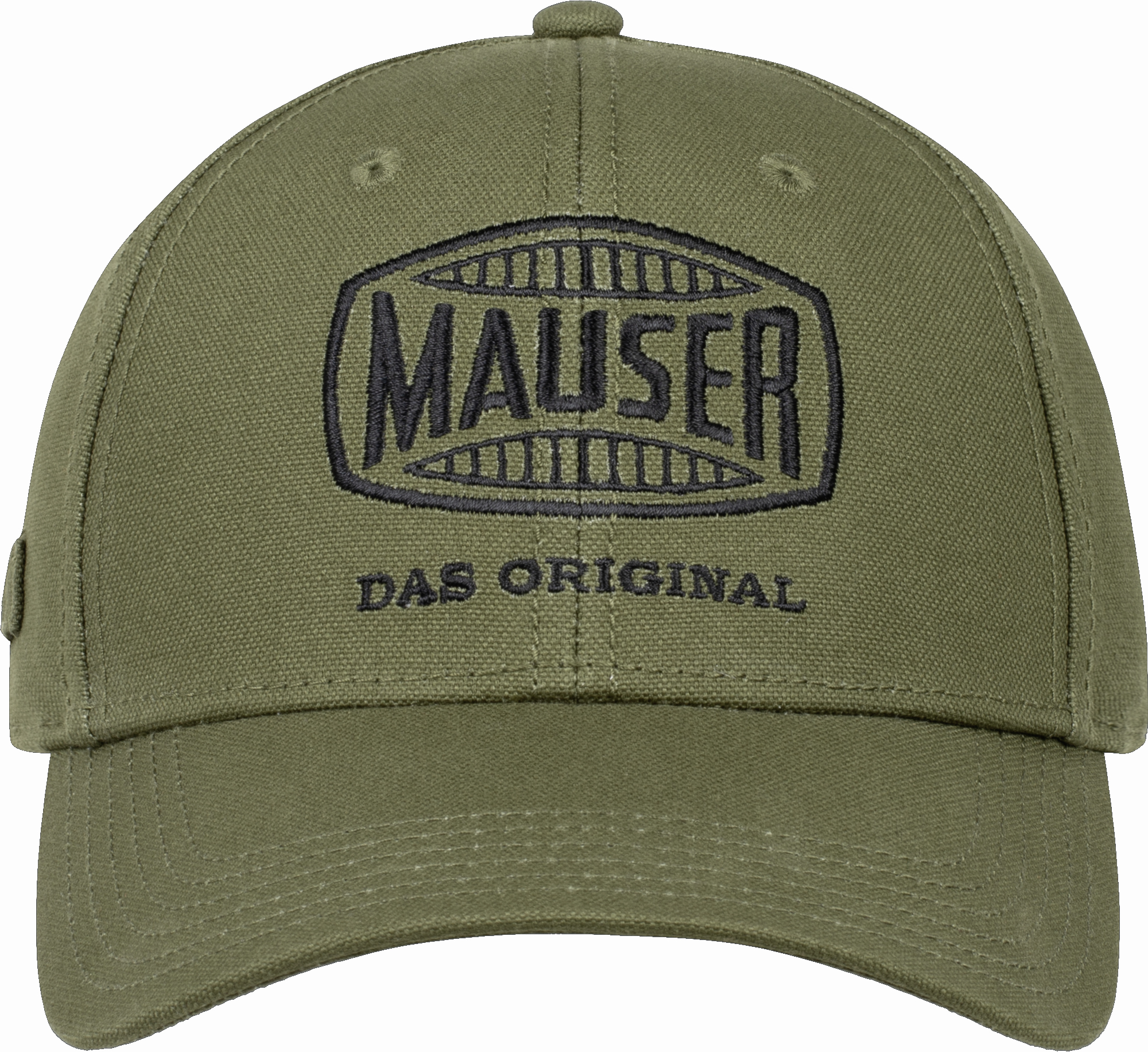 Mauser Logo Canvas Kappe Matt Oliv ONE_SIZE