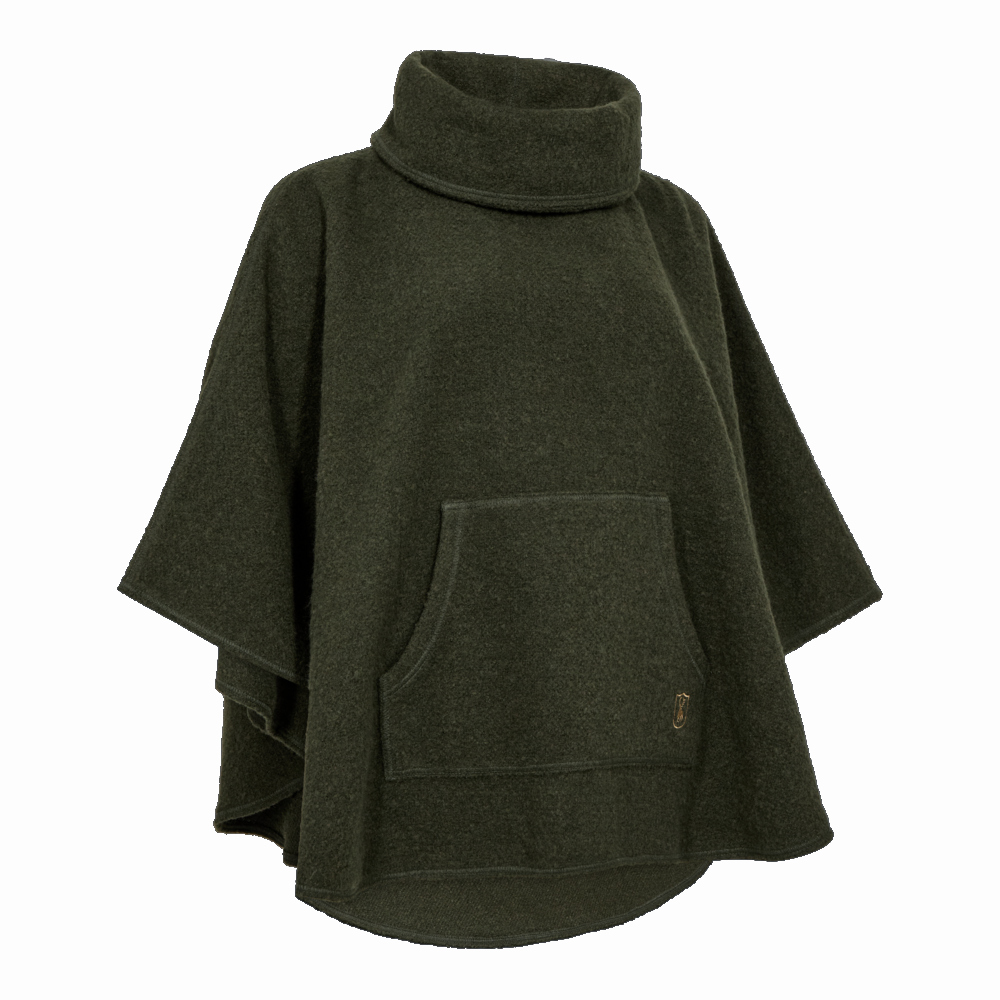 Damen Wilder Poncho one Size loden wood